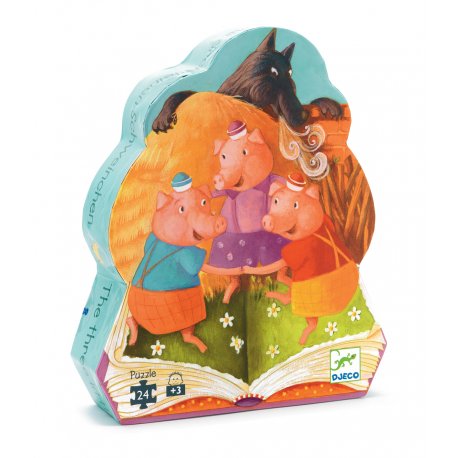 Puzzle Les trois petits cochons - DJ07212