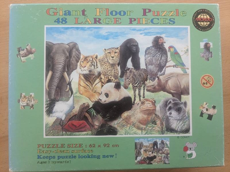 Puzzle géant Animaux - Great floor puzzle