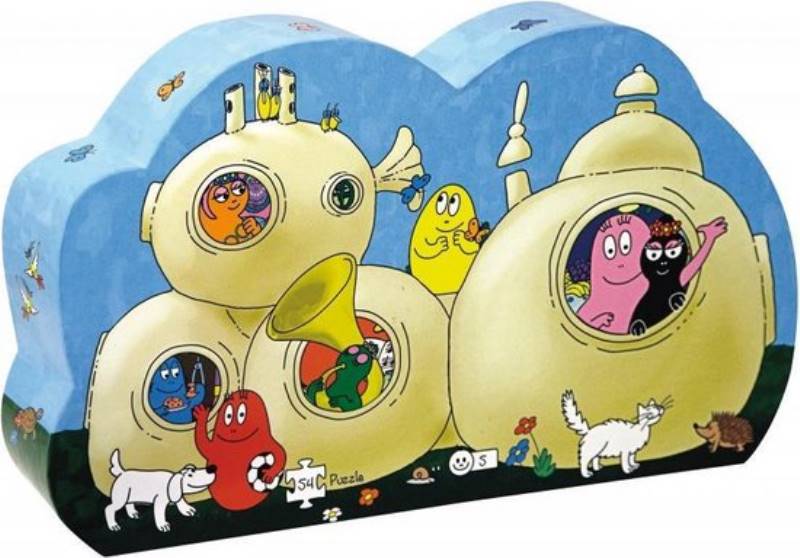 Puzzle la maison de Barbapapa