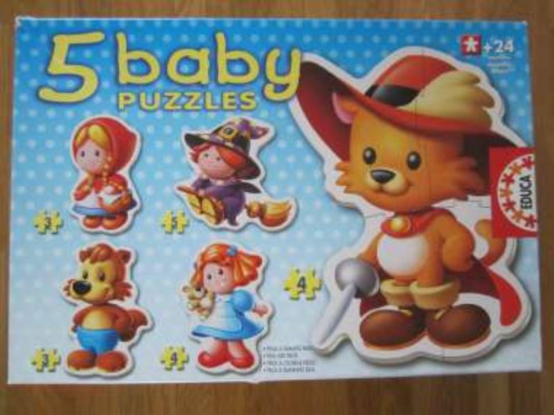 5 Baby Puzzles 