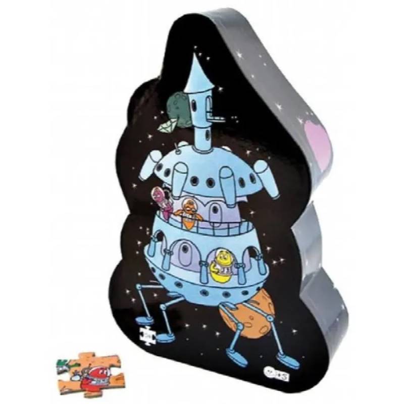 Puzzle Barbapapa sur Mars