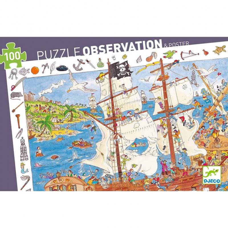 Puzzle observation pirates