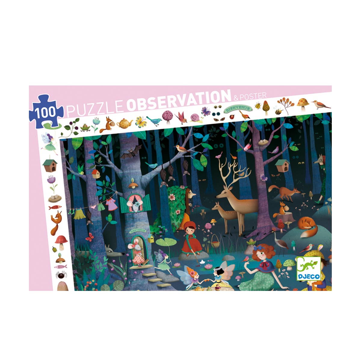 Puzzle Observation - La Forêt Enchantée