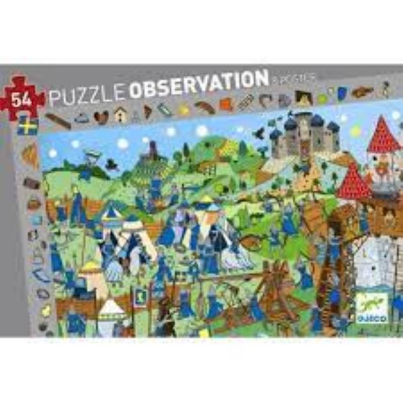 Puzzle observation Chevaliers