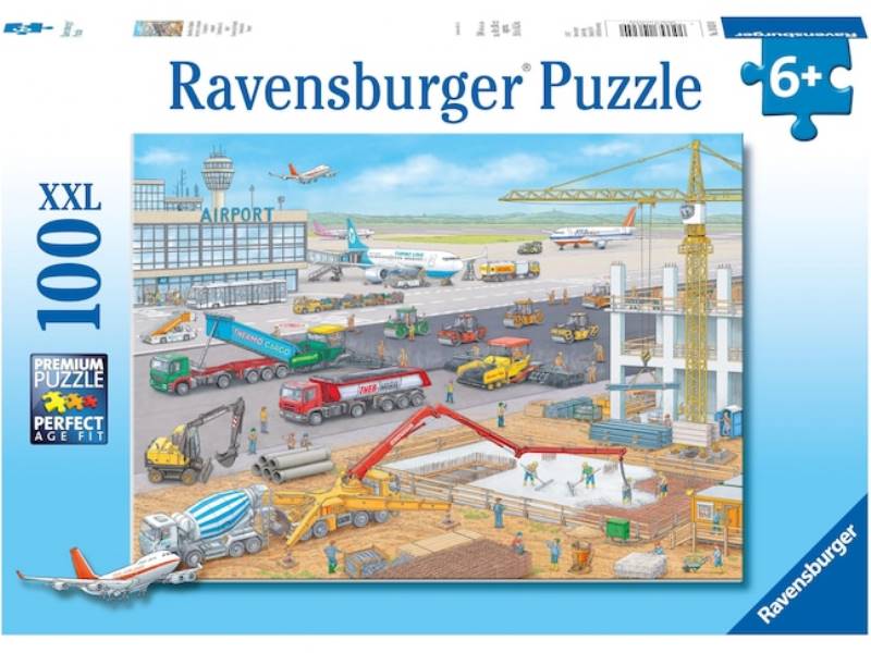 Puzzle construction de l'aéroport 100 XXL