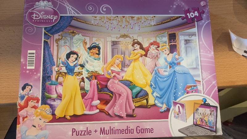 Puzzle Princesses Disney 104p 