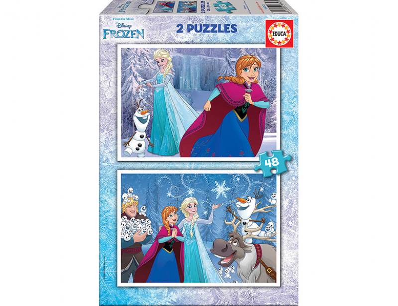 Puzzle Frozen 2x48