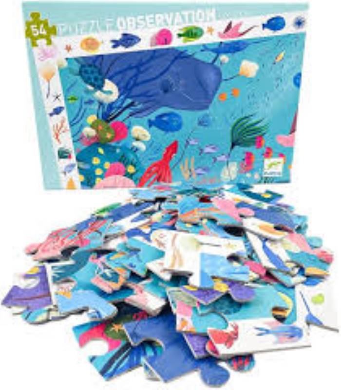 Puzzle observation Aquatique