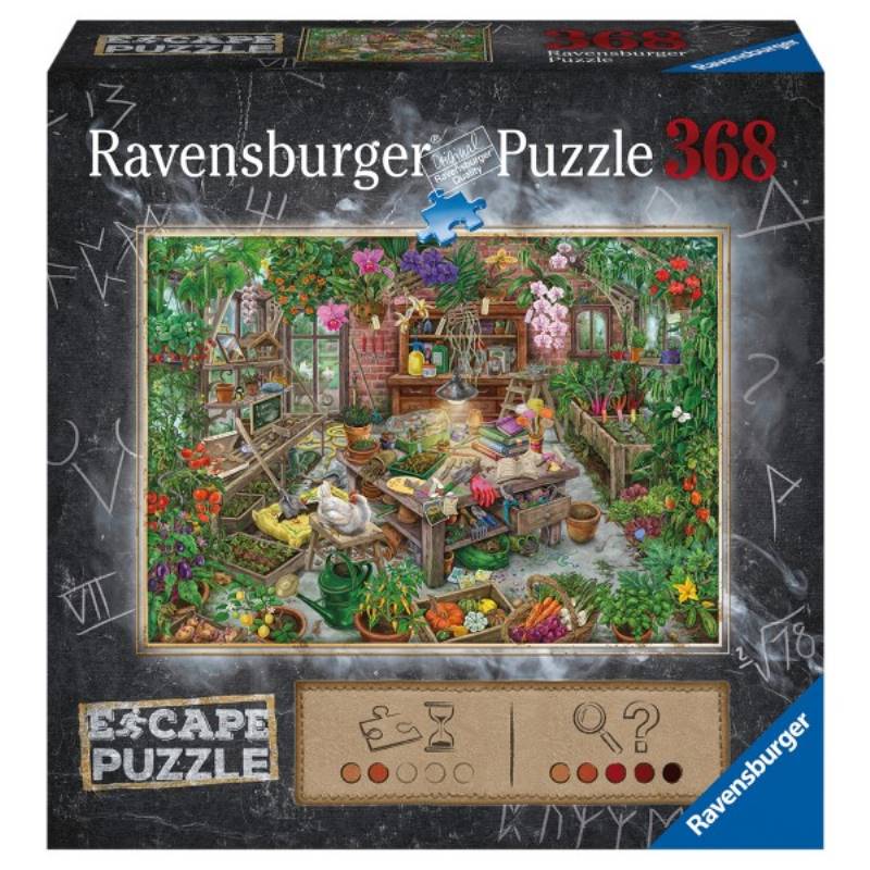 Escape puzzle Dans la serre