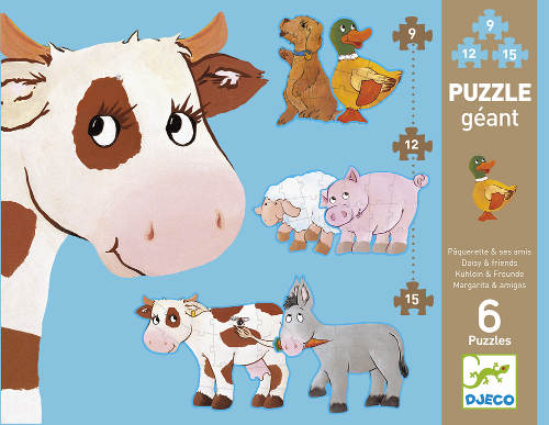 Puzzle Géant - Pâquerette et ses Amis