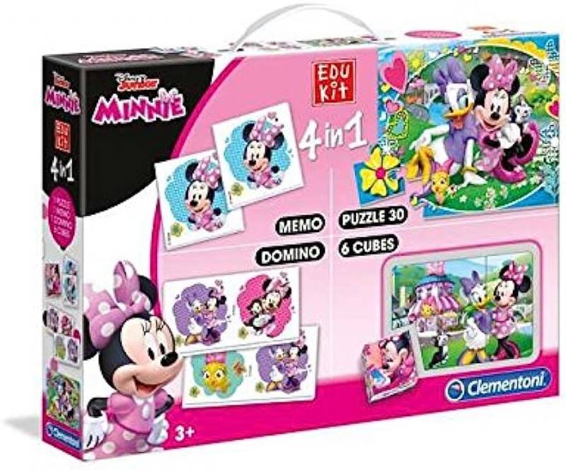 Puzzle, cubes, domino Minnie