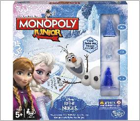 Monopoly junior Reine des Neiges
