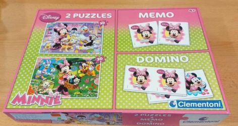 Minnie Puzzle, Memo, Domino