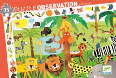 Puzzle observation Jungle