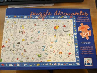 Puzzle découvertes Jeux d'enfants