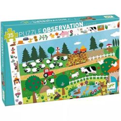 Puzzle observation - la ferme