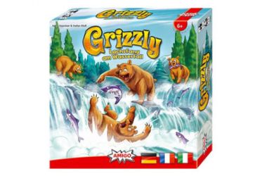 Grizzly Pêche au Saumon à la Chute d'Eau