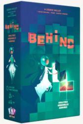 Behind