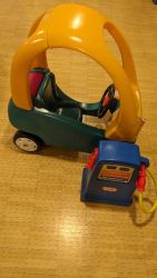 Voiture Little Tikes+Pompe