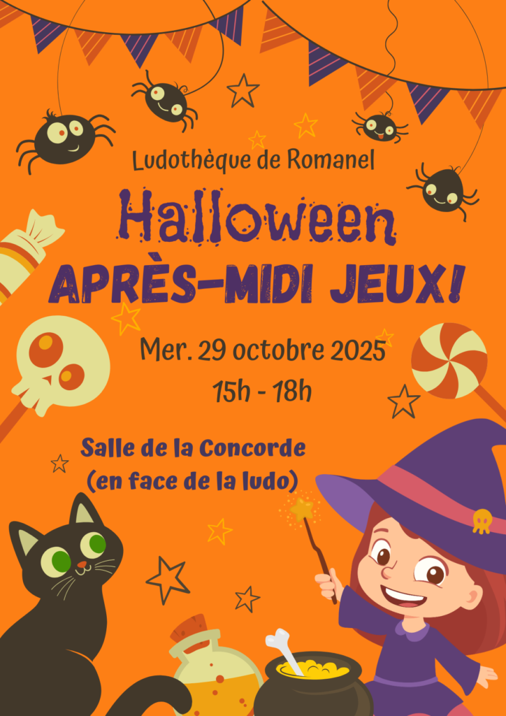 Affiche pour Halloween 2025
